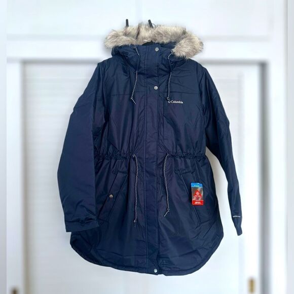 COLUMBIA Winter Snow Insulated Suttle Mountain Mid Jacket Coat Parka Size XXL - Picture 15 of 15
